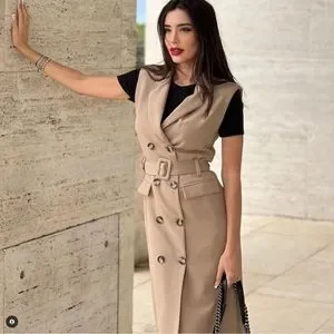 zara belted trench dress
